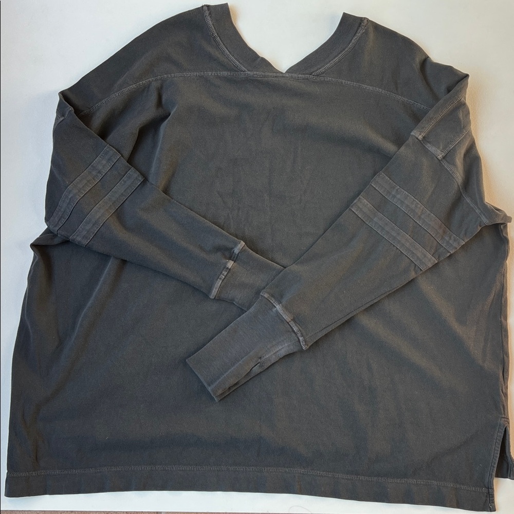 Free People Movement All Star Layer sweatshirt casual lagenlook baggy oversized - Picture 12 of 12